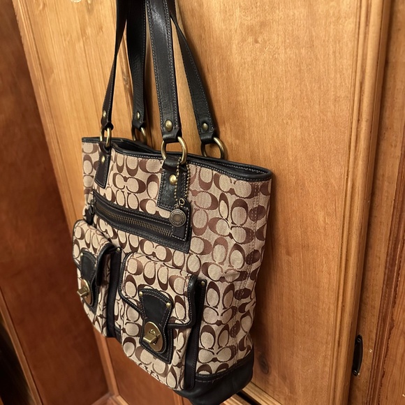 Coach 11144 Legacy 65th Anniversary Signature Black Leather Gigi EUC Y2K $598 - Picture 3 of 8